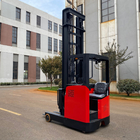 Side Pull Battery Electric Counterbalance Forklift 2t 3m Stand Up Lift