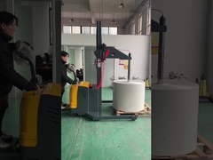 Automatique électrique alimenté par batterie rouleau de papier film plastique rouleau de levage facile à utiliser rouleau de papier Fo