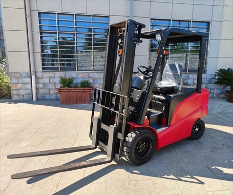 2204lb 6.56ft 2meters Heavy Duty Four Wheels Full Electric Forklift