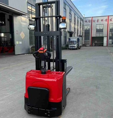 1m 2m 3m 4m 4.5m Electric Stacker Pallet Stacke Small Space Use Fork Lift 2000kg