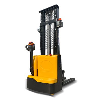 Compact Size Electric Pallet Stacker with Adjustable Cab and 1 Year Warranty