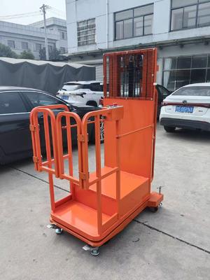 4m 5m 6m 300kg Small Wheels Tool Semi Electric Low Level Central Rider Order Picker