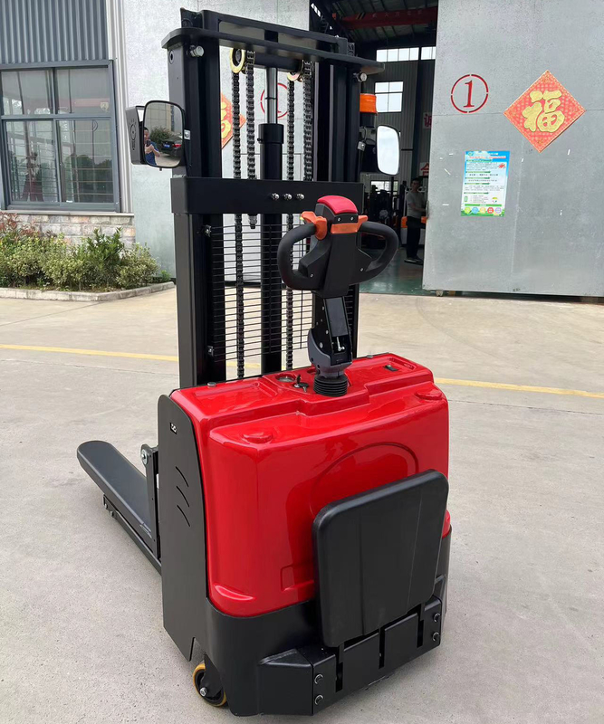 1 Ton 1.2 Ton 1.5 Ton Electric Pallet Stacker 3 Meter Ce Certificate