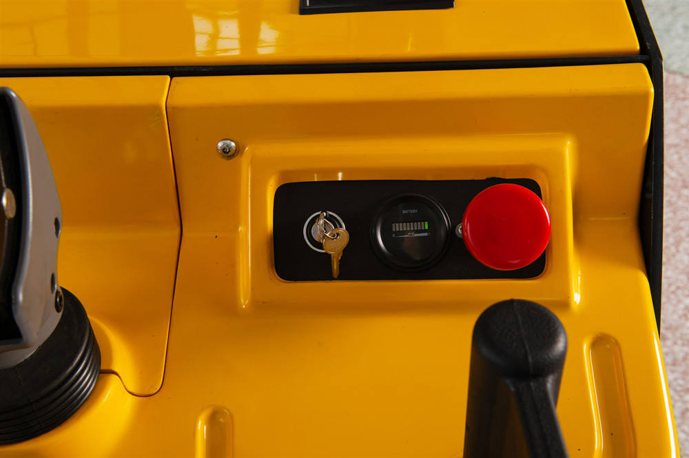 Hydraulic Loading Electric Pallet Stacker with Compact Structure for Narrow Aisle Operation